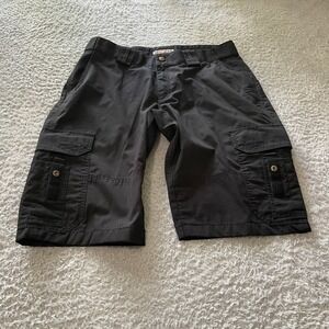 5.11 Tactical Womens Black Ripstop Cargo Shorts Size 16 Regular Outdoor Utility